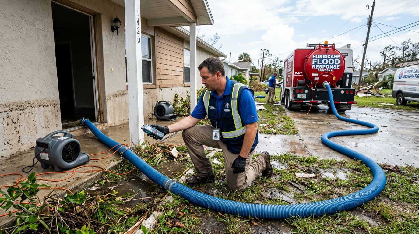 Florida Hurricane Water Damage: A Field Technician’s Emergency Guide